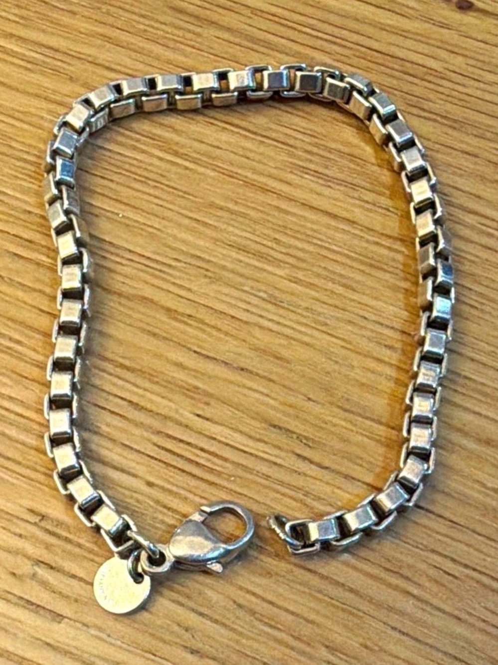 Tiffany and co venetian bracelet size 7.5